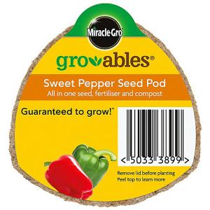 Miracle Gro Gro-ables Sweet Pepper Seed Pod
