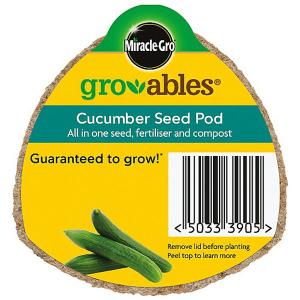 Miracle Gro Gro-ables Cucumber Seed Pod