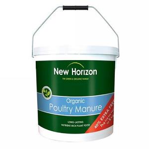 Westland New Horizon Pelleted Poulty Manure - 5kg + 40% Extra Free