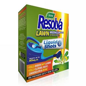 Resolva Lawn Weedkiller Extra Liquid Shots 6 Pack