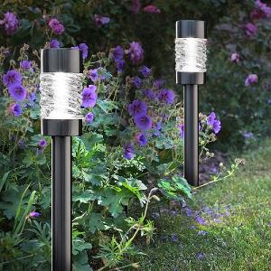 Smart Solar Martello Brushed Nickel Stake Light