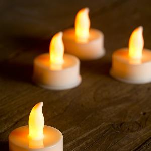 Flameless Tea Lights (Pack of 6)