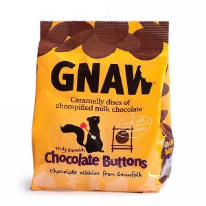 Gnaw Caramel Chocolate Buttons 150g