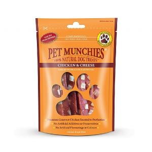 Pet Munchies Natural Chicken & Cheese 100g