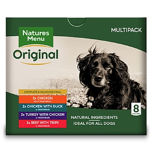 Natures Menu Original Multipack Single Serve Pouch Dog Food (300g)