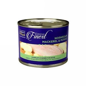 Finest Mackerel Complete Wet Food 185G