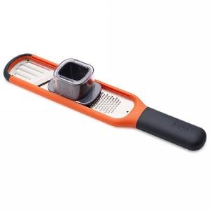 Joseph Joseph Handi-Grate 2-In-1 Mini Grater & Slicer Orange