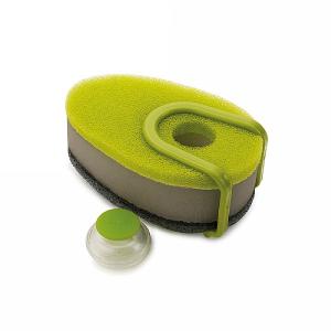 Joseph Joseph Soapy Sponge Scourer Green