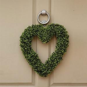 Faux Decor Topiary Heart 40cm