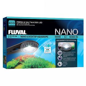 Fluval Nano High Performance LED Fresh & Saltwater Lamp 6.5w