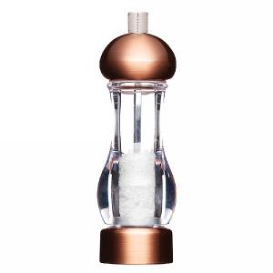 MasterClass Medium Copper Effect Filled Salt Mill