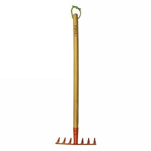 Briers Kids Wooden Handle Garden Soil Rake