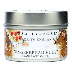 Wax Lyrical Gingerbread House Candle Tin