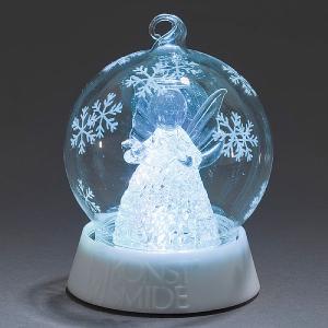 Colour Changing Angel Glass Ball - Battery Operated