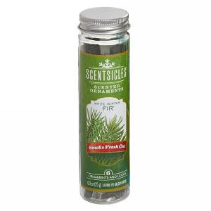Scentsicles White Winter Fir Scented Ornaments Pack of 6