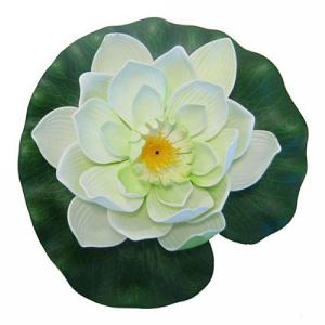 Pontec PondoLily Decorative Pond Lily Pad - White