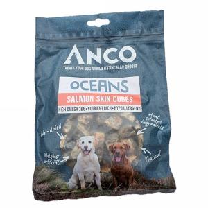 Anco Oceans Salmon Skin Cubes 100g