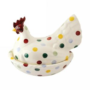 Emma Bridgewater Polka Dot Hen On Nest