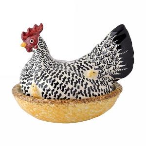 Emma Bridgewater Silver Hen on Nest