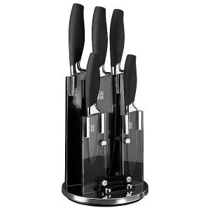 5 Piece Brooklyn Revolving Knife Block Set