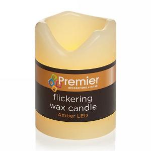 Battery Operated LED Flicker Candle 7cm