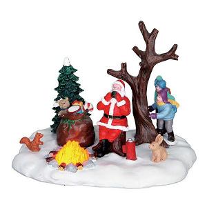 Lemax Santa Takes A Break