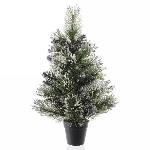 Everlands 60cm Frosted Finley Mini Artificial Christmas Tree