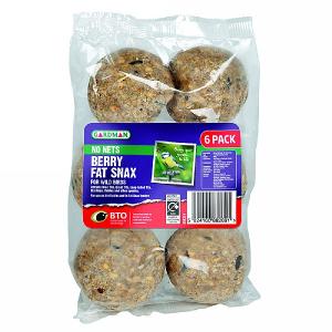 No Nets Berry Fat Snax 6 Pack