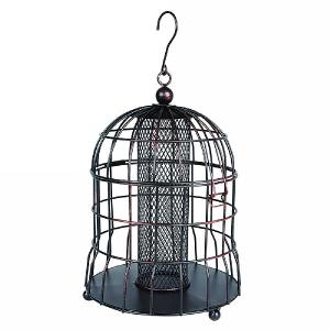 Decorative Squirrel Proof Peanut Feeder Bronze