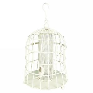Decorative Squirrel Proof Seed Feeder Cream