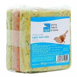 RSPB Triple Pack Super Suet Cake