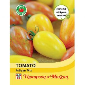 Thompson & Morgan Tomato Artisan Mix (Pink Tiger & Blush Tiger) Seeds