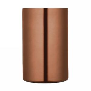 Bar Craft Double Walled Copper Finish Wine Cooler