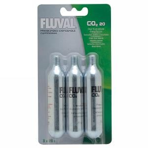 Fluval Pressurized Disposable CO2 Cartridges 20g (3pcs)