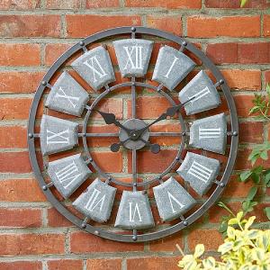 Outside In Lincoln Wall Clock