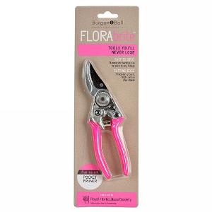 Burgon & Ball Florabrite Pink Pocket Pruner