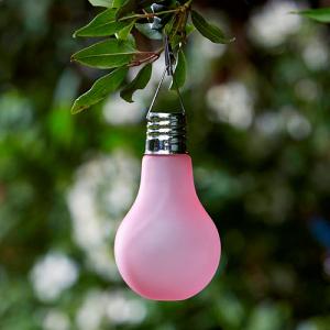 Smart Solar Eureka! Neo Pink Lightbulb