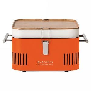 Everdure by Heston Blumenthal CUBE Portable Charcoal BBQ Orange