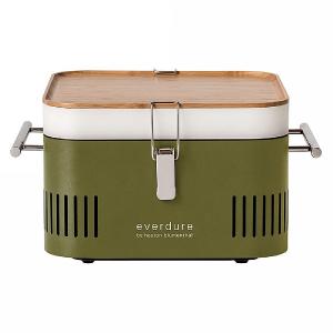 Everdure by Heston Blumenthal CUBE Portable Charcoal BBQ Khaki