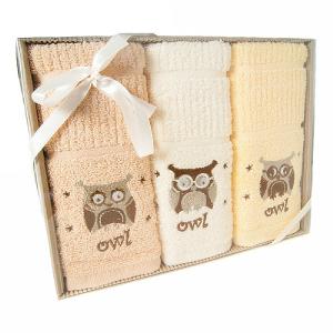 3 Pack Owls Tea Towels