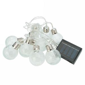 Cole & Bright 10 Dual Power Ice Orb String Lights