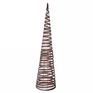 Gardman Rattan Effect Obelisk - Brown 1.5m