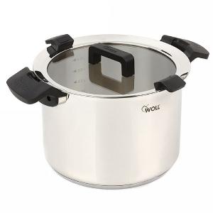 Woll Stockpot with Glass Lid 24cm