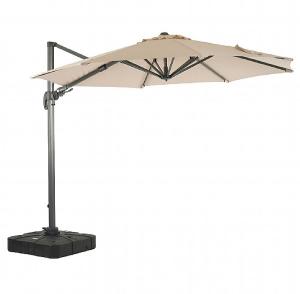 Bramblecrest Chichester 3.5m Round Parasol with Sand Fill Base