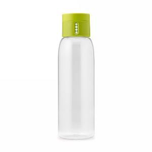 Joseph Joseph Green Dot Hydration Tracking Water Bottle 600ml