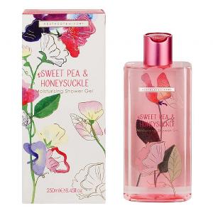Heathcote & Ivory Sweet Pea & Honeysuckle Shower Gel 250ml