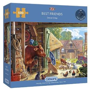 Gibsons Best Friends 500 Piece Jigsaw Puzzle