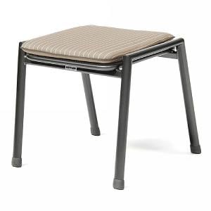 Kettler Novero Stool / Side Table with Truffle Cushion