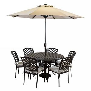 Hartman Beaumont 6 Seater Round Set