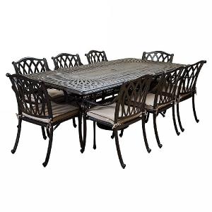 Hartman Florence 8 Seater Rectangular Set
